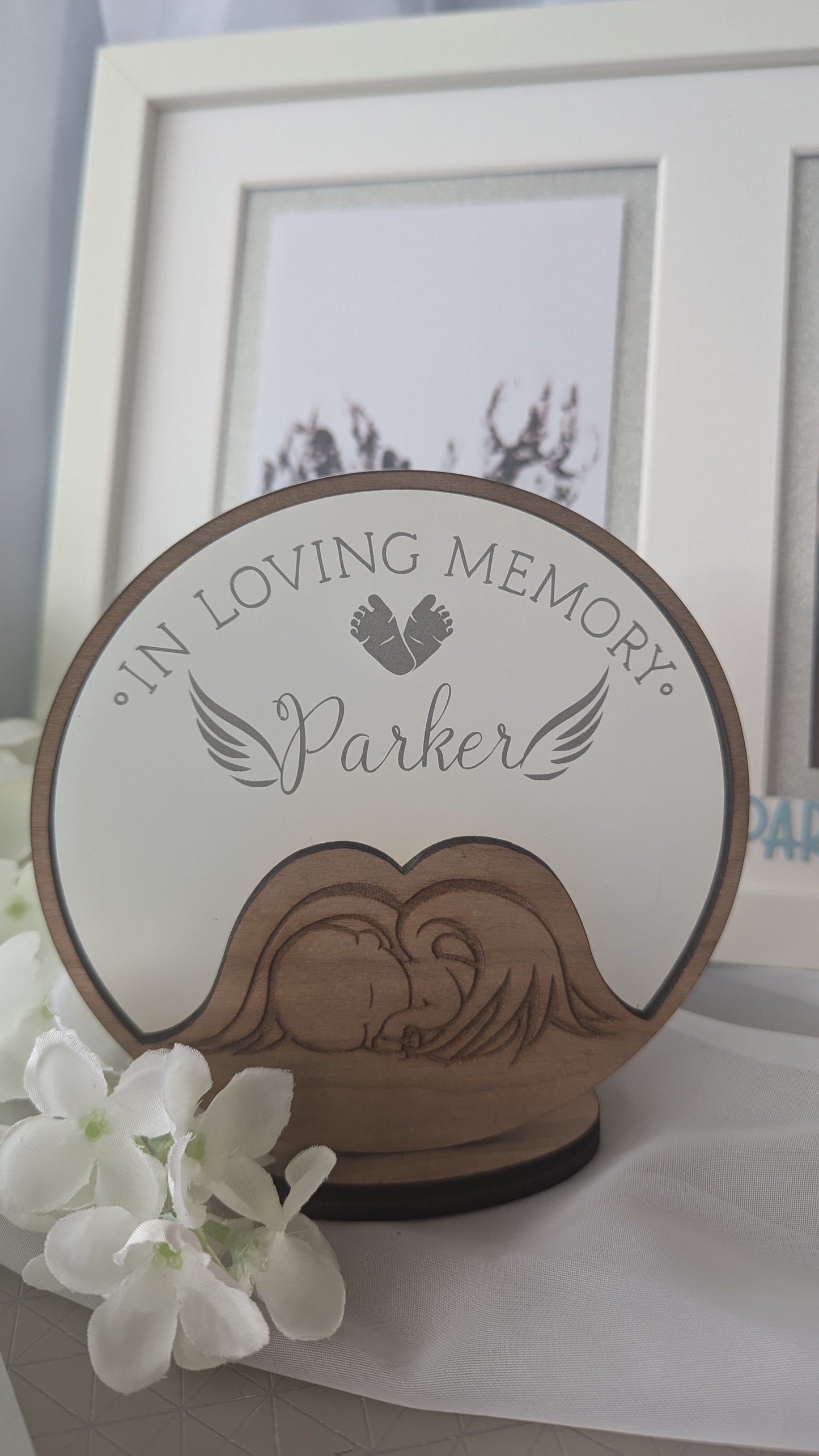 Personalised Baby Loss Memory Tea Light Holder | Memory Gift | In Loving Memory | Memorial Candle | Loved one | Memory candle | Condolence