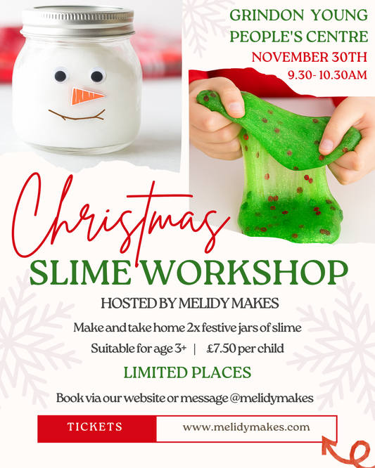 Christmas Slime Workshop | NOVEMBER 30TH