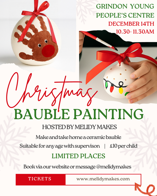Christmas Bauble Painting | DECEMBER 14TH