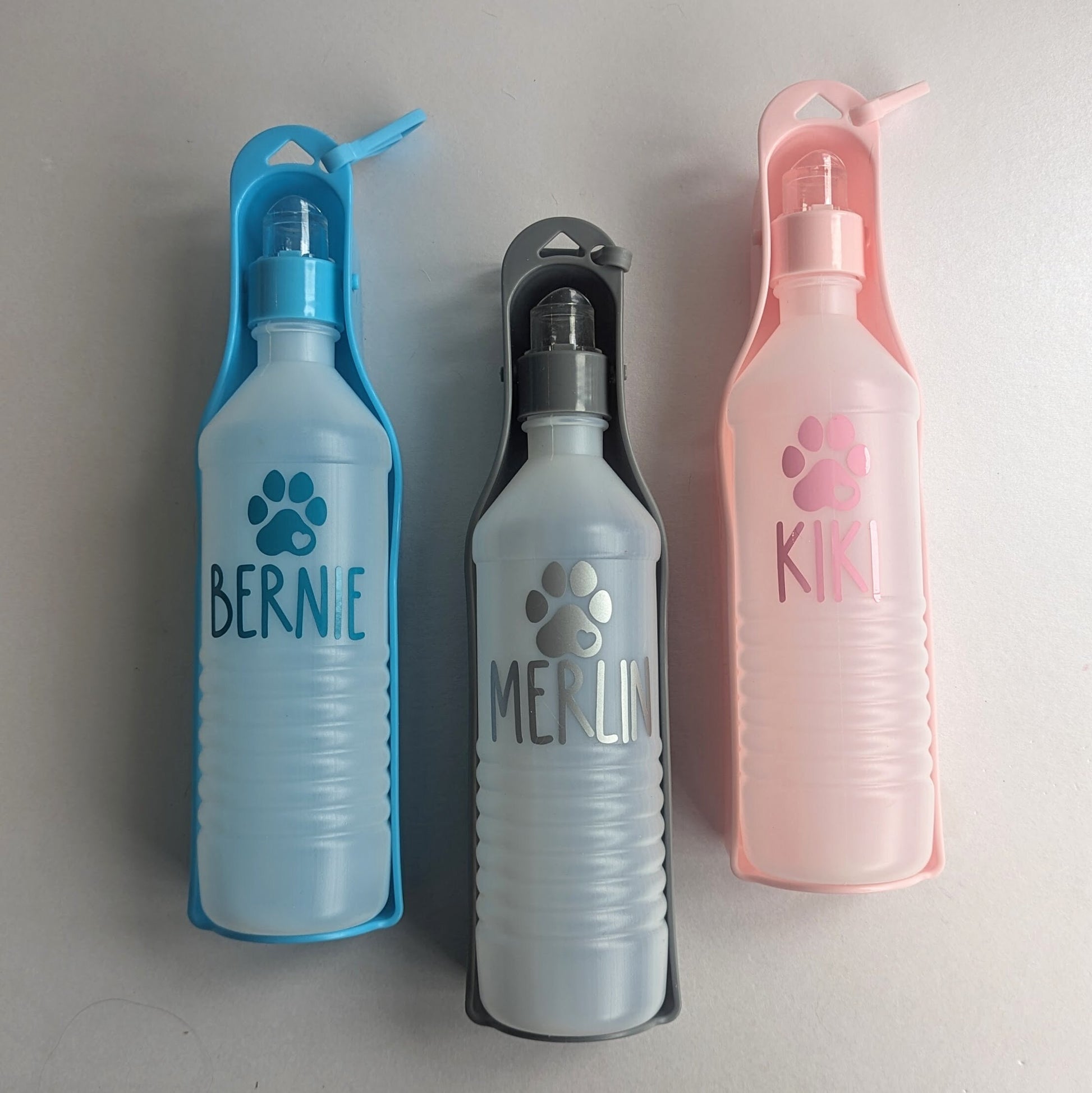 Personalised Dog Travel Water Bottle | Pet Accessories | Dog Lover Gift | Dog Walking Bottle | Dog Walker Custom Logo | Water Bowl