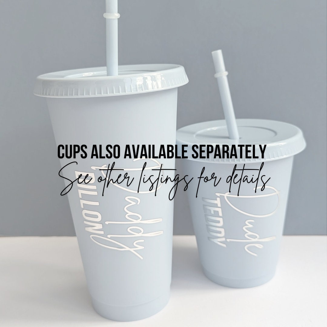 Personalised Mini Me Gift Box | Daddy and Mini Cold Cup Set | Dad Hamper Present | Dad and Little Dude | Christmas Gift Box
