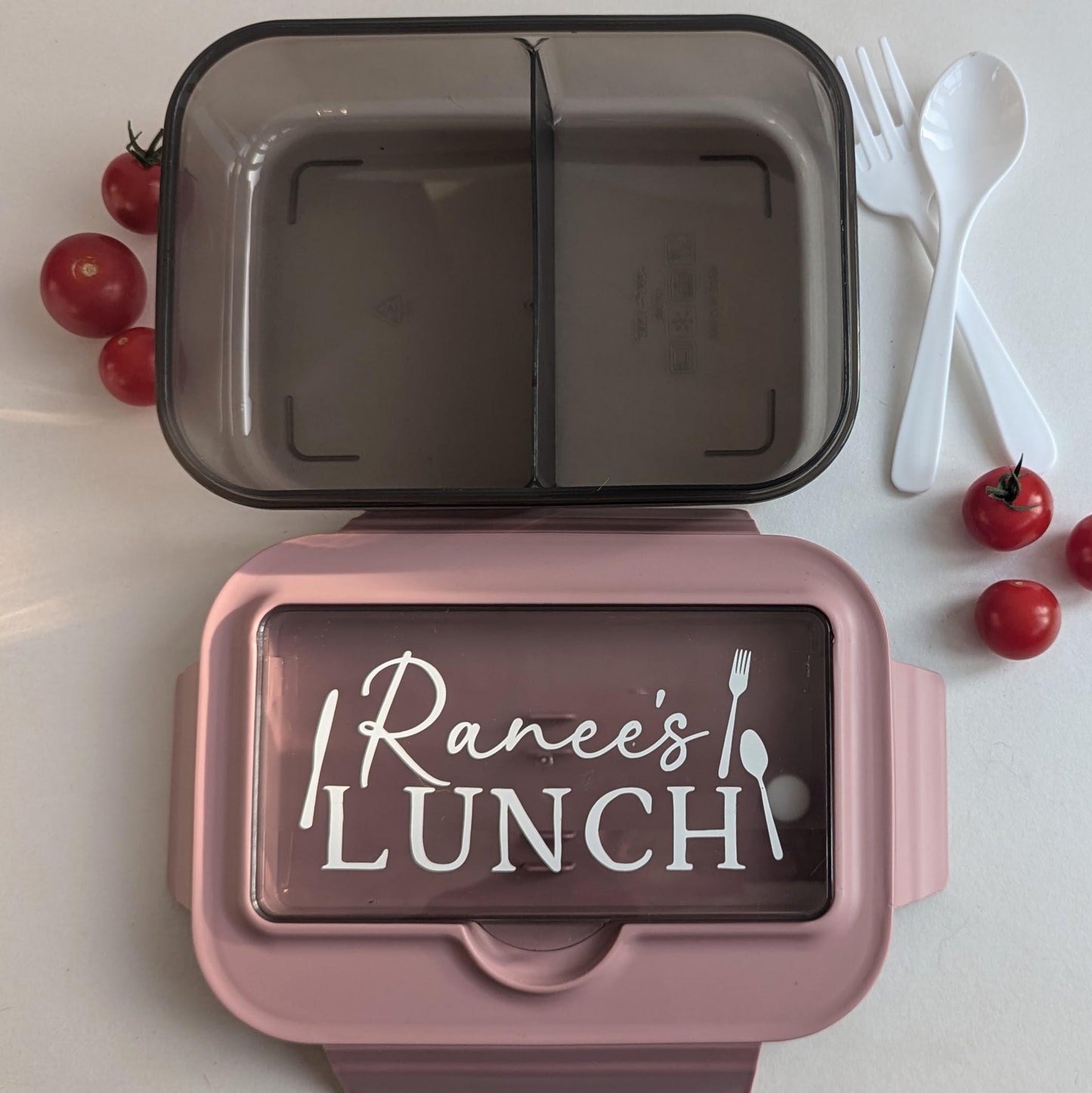 Personalised Lunch Boxes | Reusable Travel Cutlery Set | Work / School Lunch Box | Bento Box with Cutlery | Christmas Gift | Secret Santa
