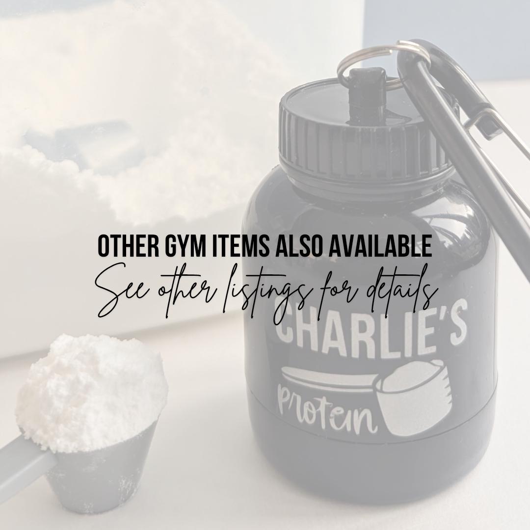 Personalised Grey Protein Shaker | New Year's Resolution | Gym Lover Gift | Gym Towel | Drinks Bottle | Fitness Freak | Healthy Shakes