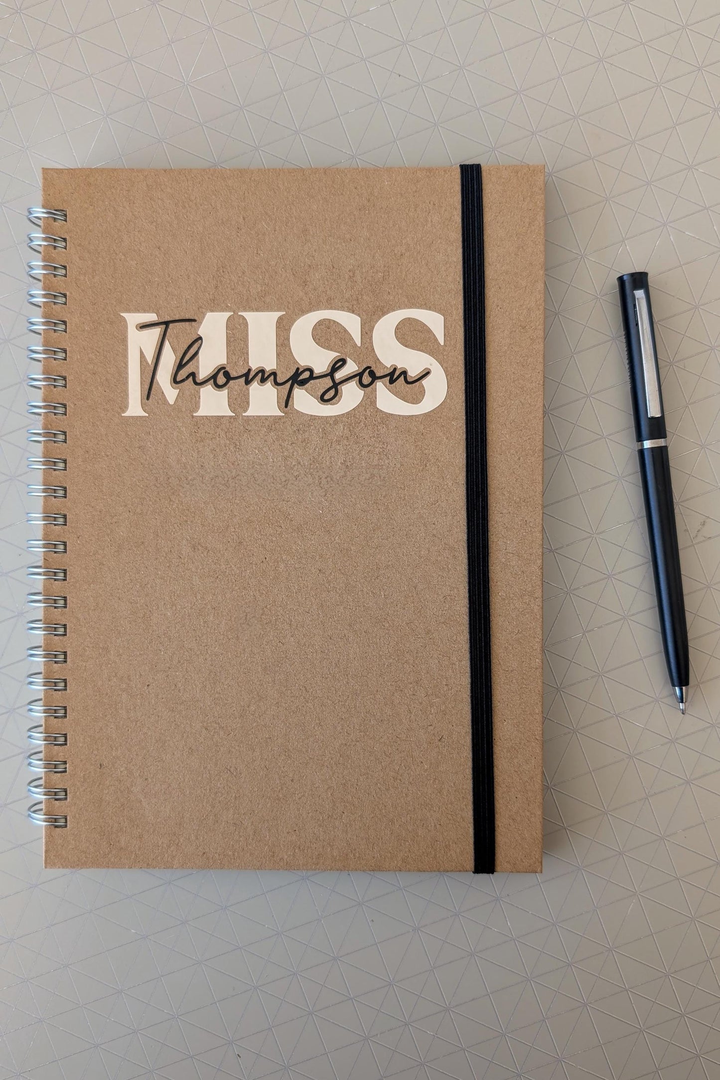 Personalised Notebook Teacher Gift | Thank You Gift for Teachers | Personal Class Gift | Note Pad | Teaching Assistant | Keyworker |