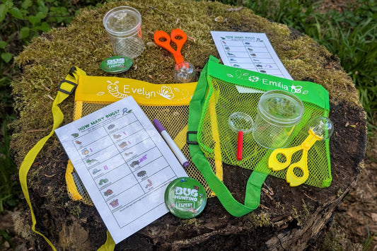 Personalised Bug Hunt Kit | Nature Bug Lover Bag | Kids Camping Activity | Outdoor Activities | Mud Garden Kit | Bug Hunting