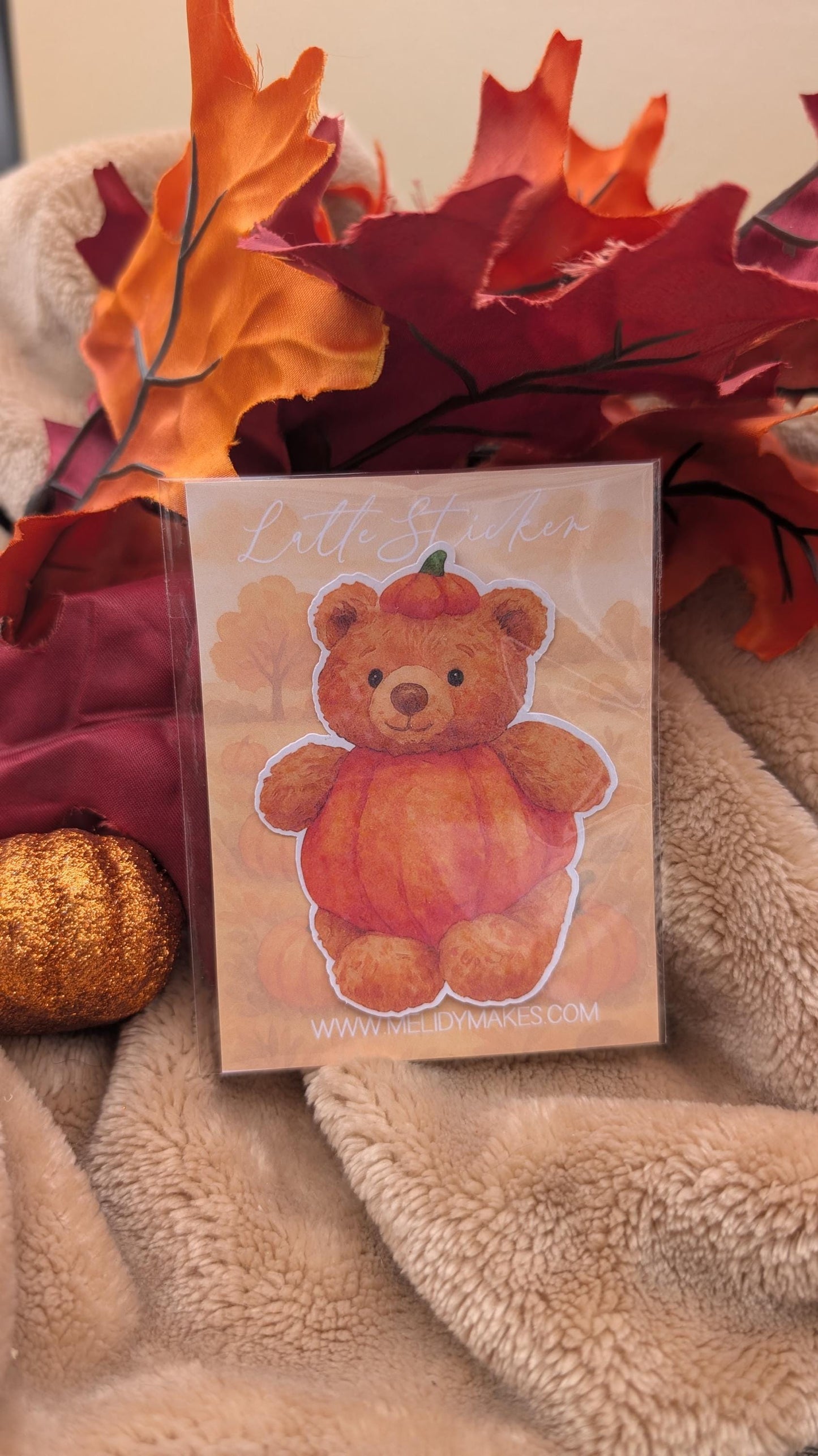 Autumn Vinyl Sticker Set | Fall Autumnal Planner Stickers | Junk Journal / Journalling Stickers / Waterproof Laminated Sticker Set