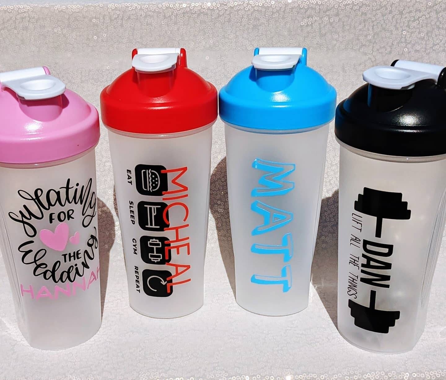 Personalised Protein Shaker | New Year's Resolution | Gym Lover Gift | | Drinks Bottle | Fitness Freak | Healthy Shakes | Father Dad Gift