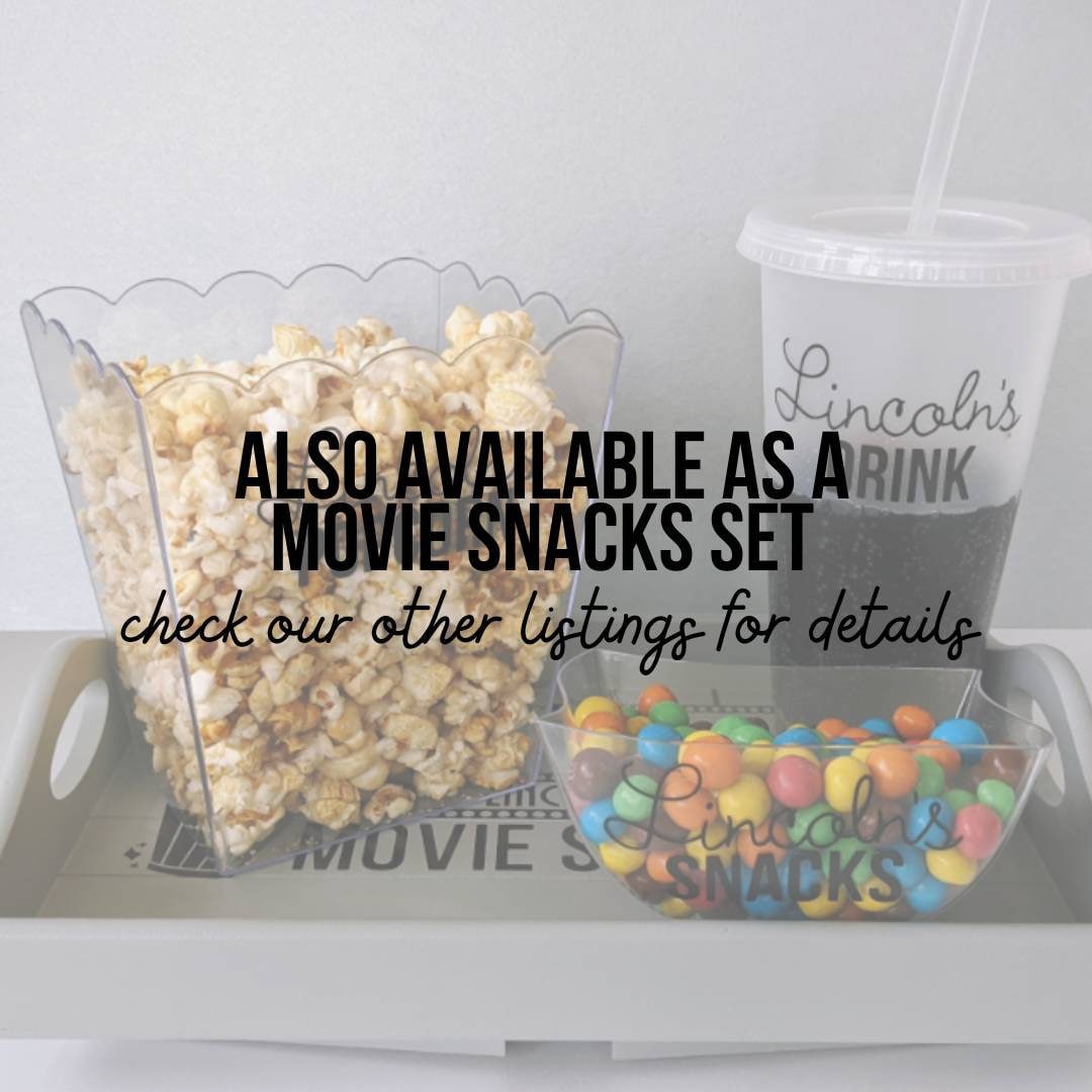 Personalised Girls Night Tray | Champagne Glasses and Snack Gift Set | Girls Night In | Sofa Arm Tray | Prosecco Lover | BFF Friend Gift