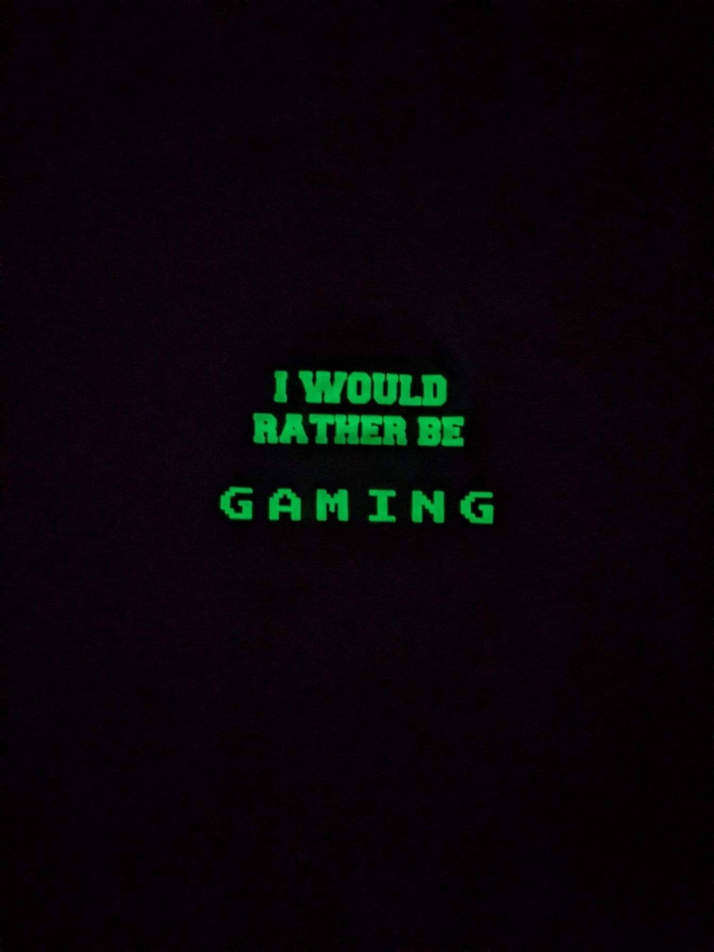Personalised Gaming Glow In the Dark T-shirt | Gamer Gift | Video Game Lover | Son Brother Husband Gift | Xbox PlayStation Lover
