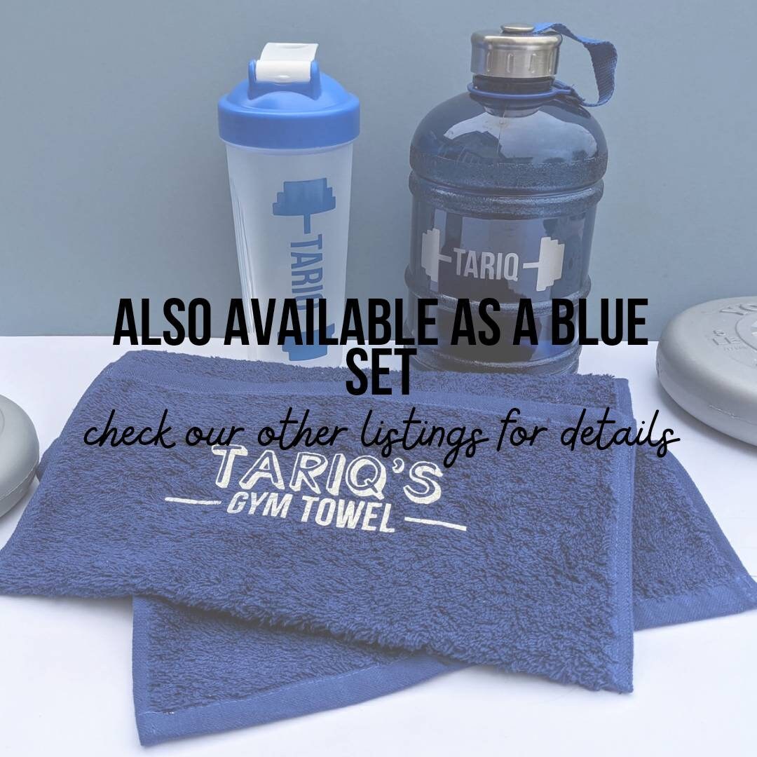 Personalised Protein Shaker | New Year's Resolution | Gym Lover Gift | Gym Towel | Drinks Bottle | Fitness Freak | Healthy Shakes