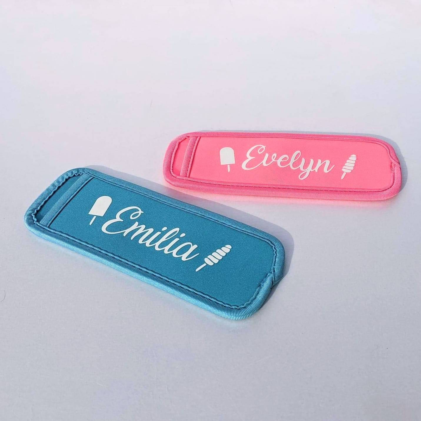 Personalised Ice Pop Holder / Ice Pole / Ice Lolly Holder | Ice Lolly Sleeve | Cold Sensory Issues | Summer Gift | Hot Weather | Ice Cream