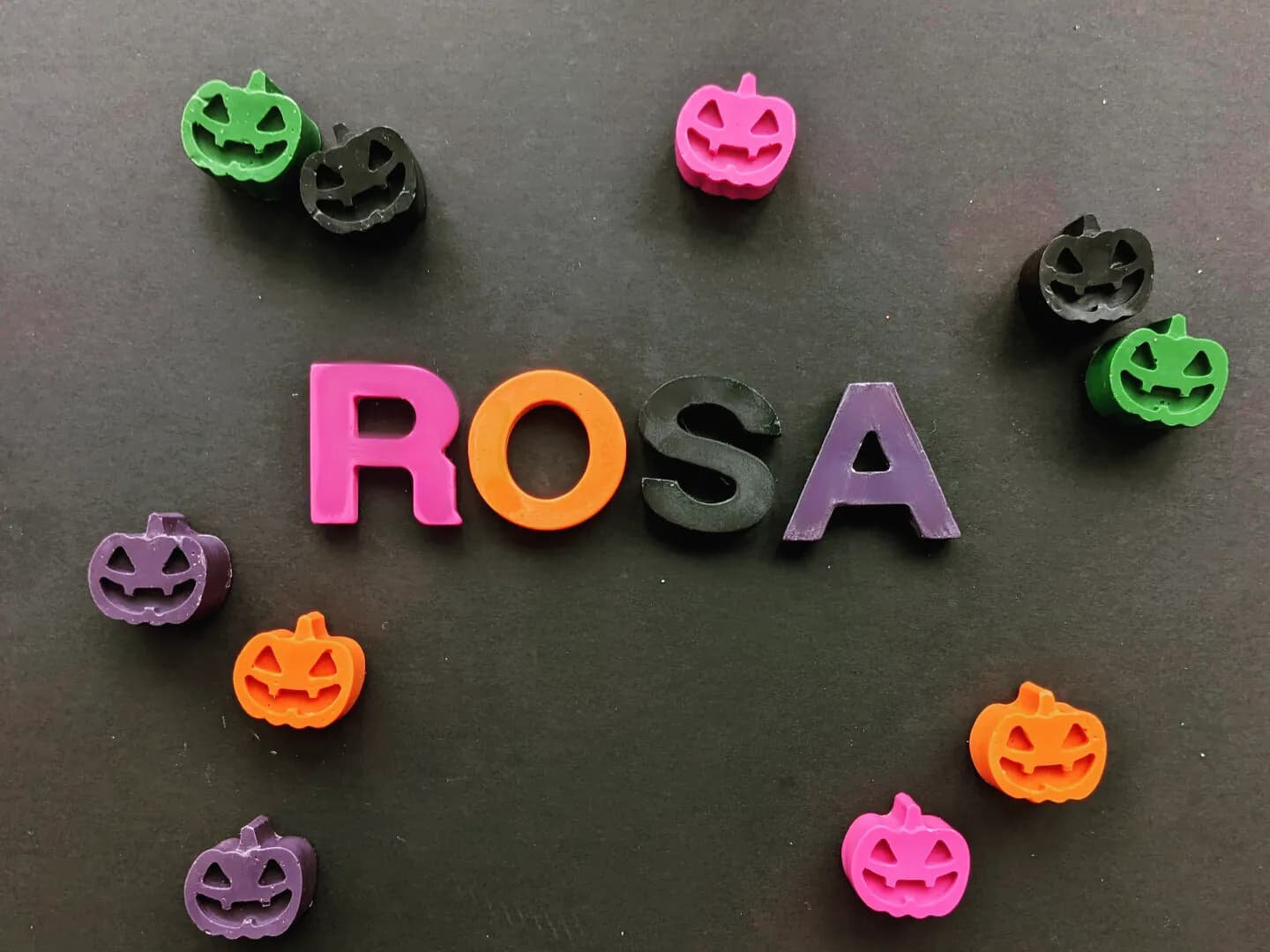 Personalised Kids Halloween Crayons | No Sugar Treat | Infant Gift | Child Gift | Colouring Lover | Boy Gift | Girl Gift | Arts and Crafts