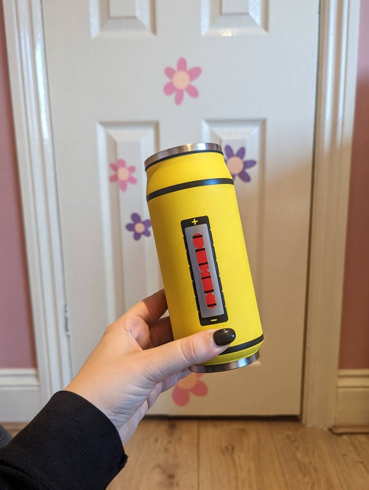 Enchanted Canister | Monsters Inc Inspired Can Bottle | Hot or Cold Insulated Thermos | | Disney Inspired | Novelty Drinks Bottle 300ml
