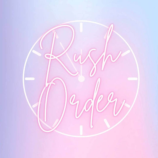 Rush Order | Dispatch in 1-2 Business Days | Current Standard Turnaround 7-10 Days