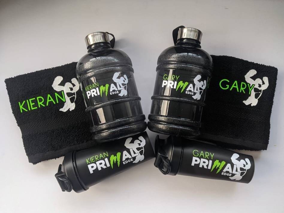 Custom Logo Protein Shaker | Gym Owner Gift | Personal Trainer Coach Gift | Gym Towel | Drinks Bottle | Fitness Freak | Healthy Living