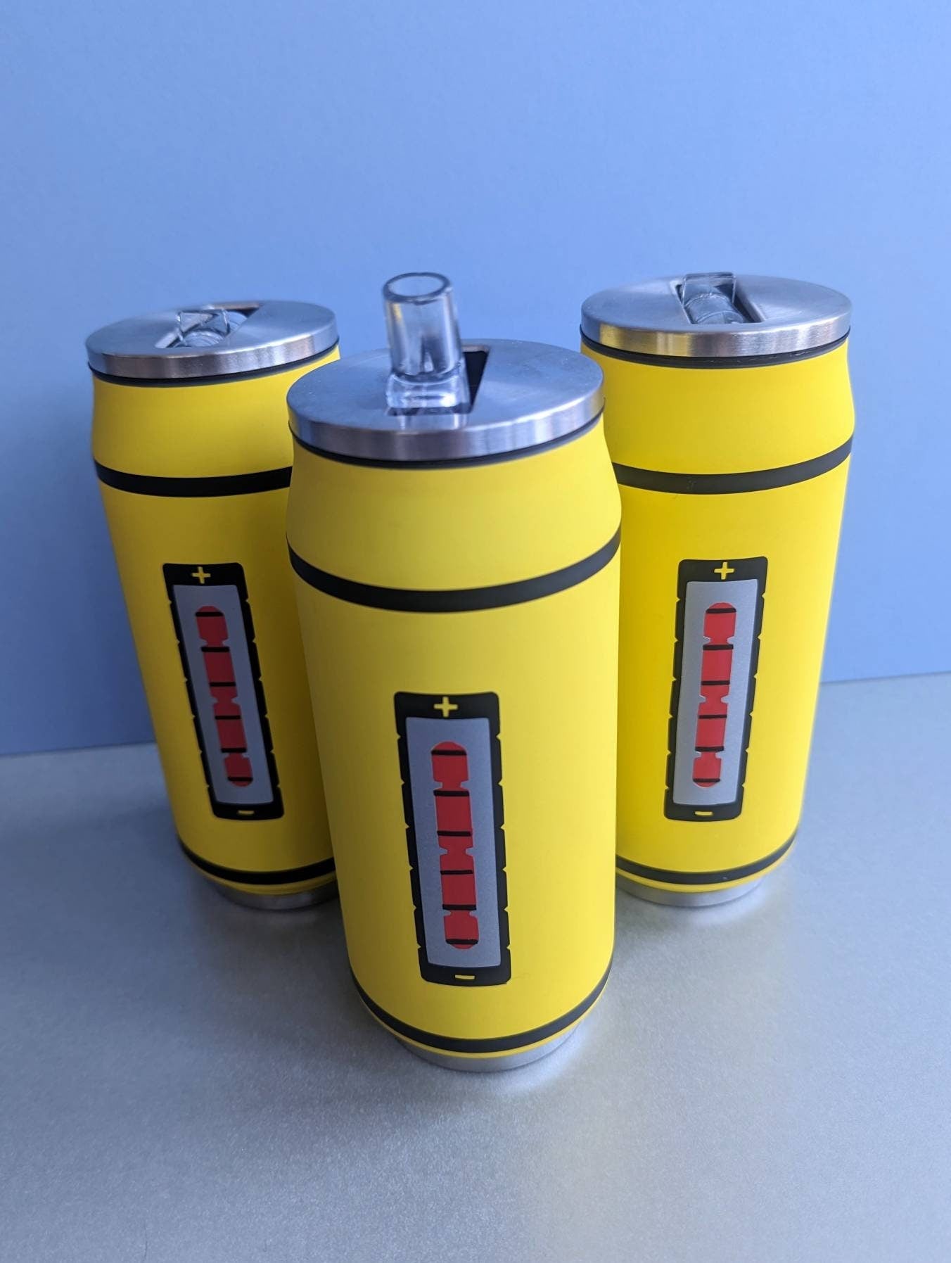 Enchanted Canister | Monsters Inc Inspired Can Bottle | Hot or Cold Insulated Thermos | | Disney Inspired | Novelty Drinks Bottle 300ml