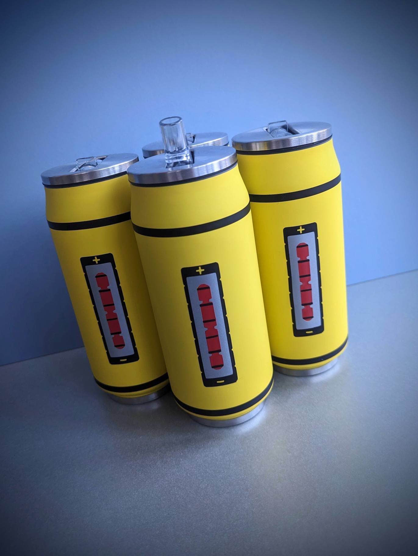 Enchanted Canister | Monsters Inc Inspired Can Bottle | Hot or Cold Insulated Thermos | | Disney Inspired | Novelty Drinks Bottle 300ml