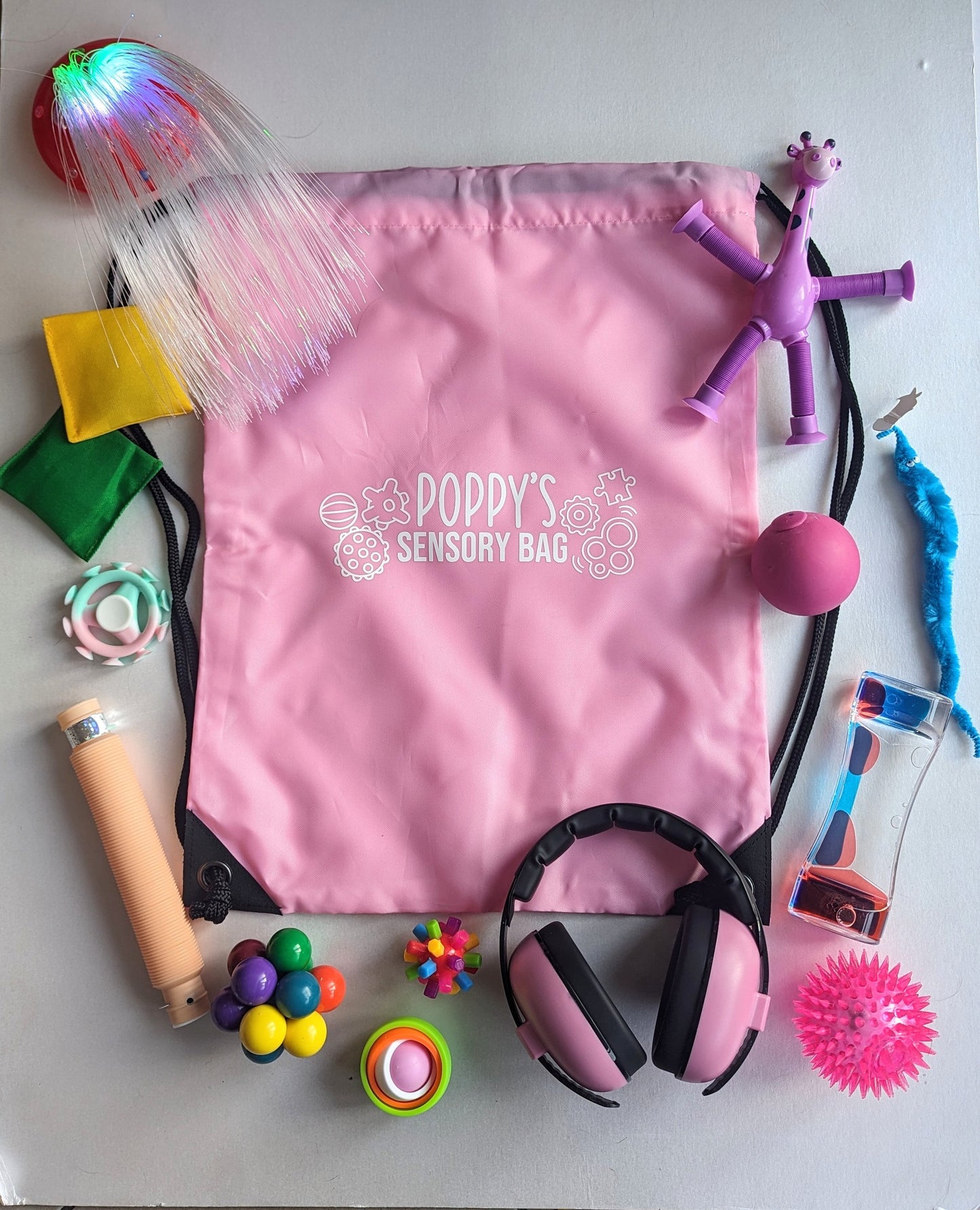 Personalised SEN Sensory Bag | Fidget Toys | Autism ADHD tools | Overstimulated Child | Overwhelm Tool | Special Education Needs Toys