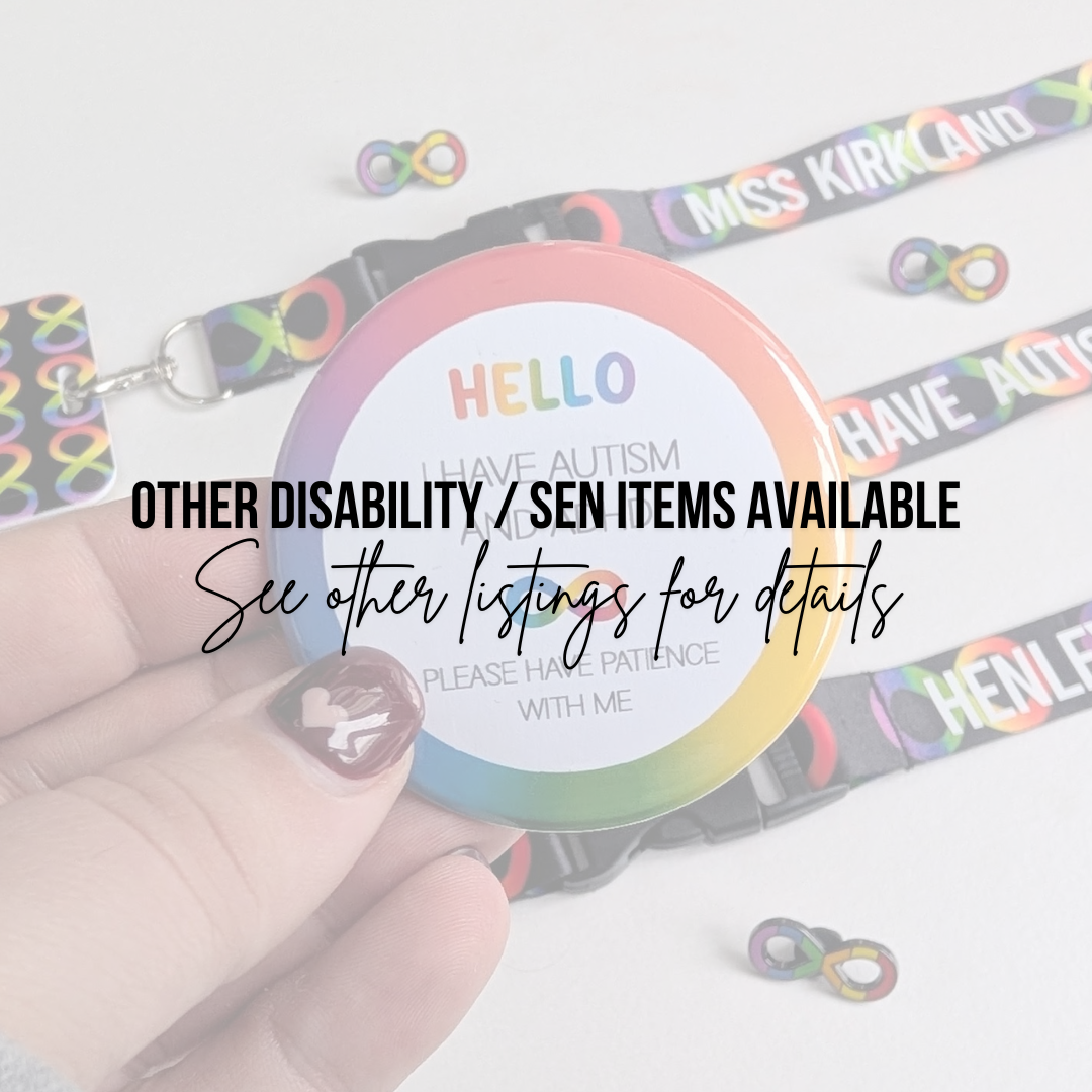 Personalised SEN Sensory Bag | Fidget Toys | Autism ADHD tools | Overstimulated Child | Overwhelm Tool | Special Education Needs Toys