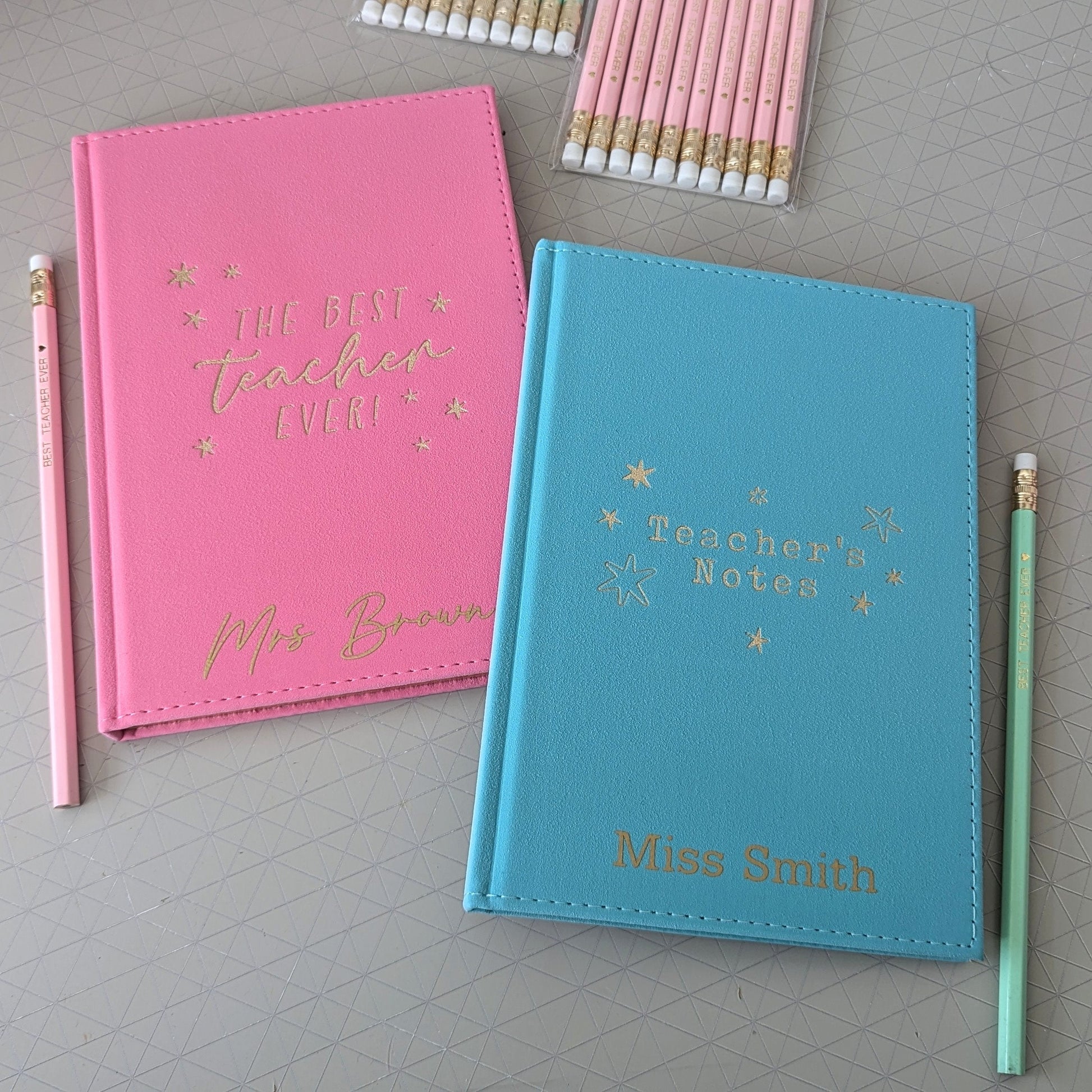 Personalised Notebook Teacher Gift | Thank You Gift for Teachers | Personal Class Gift | Best Teacher Ever | Note Pad | Teaching Assistant