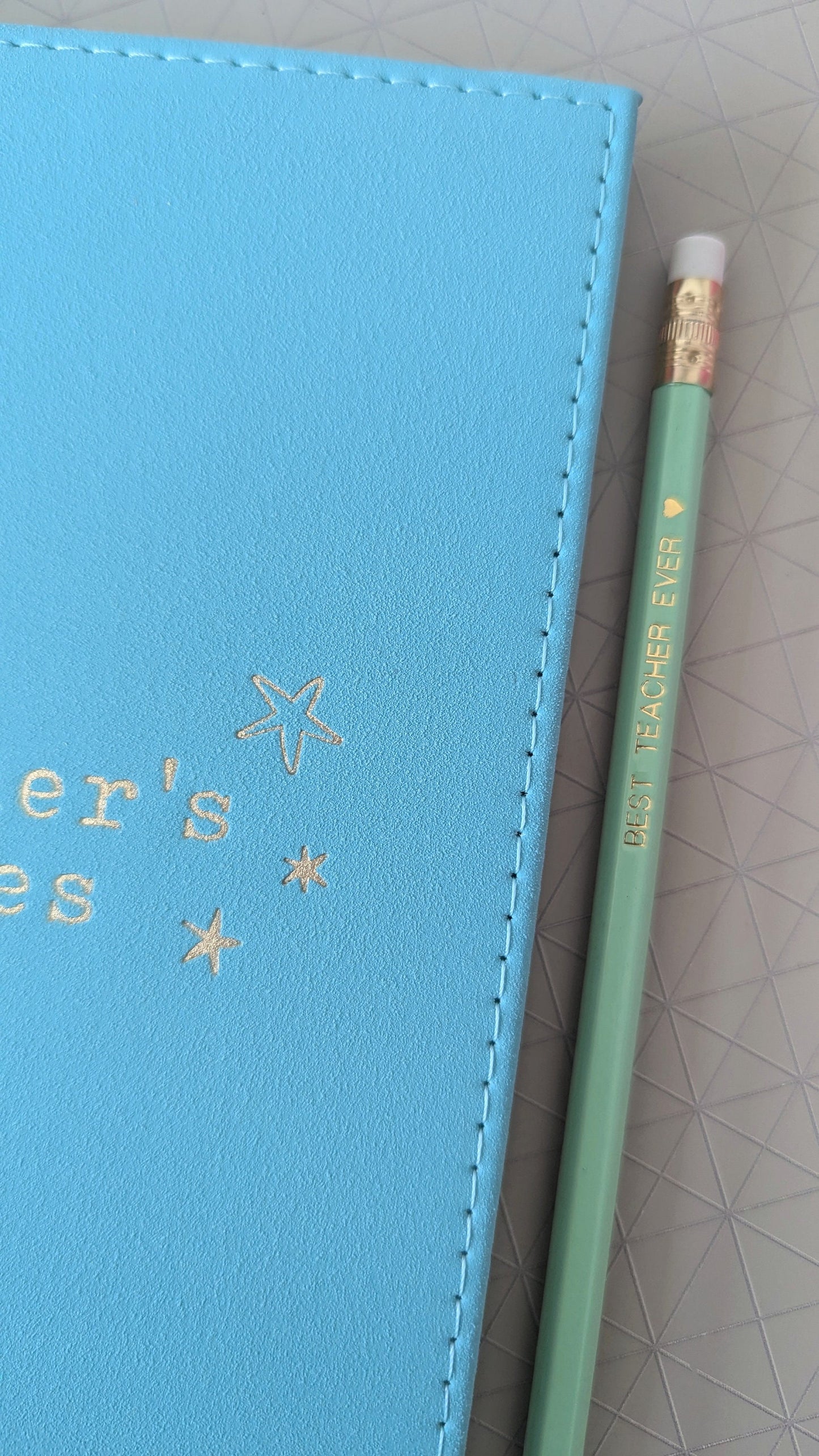 Personalised Notebook Teacher Gift | Thank You Gift for Teachers | Personal Class Gift | Best Teacher Ever | Note Pad | Teaching Assistant