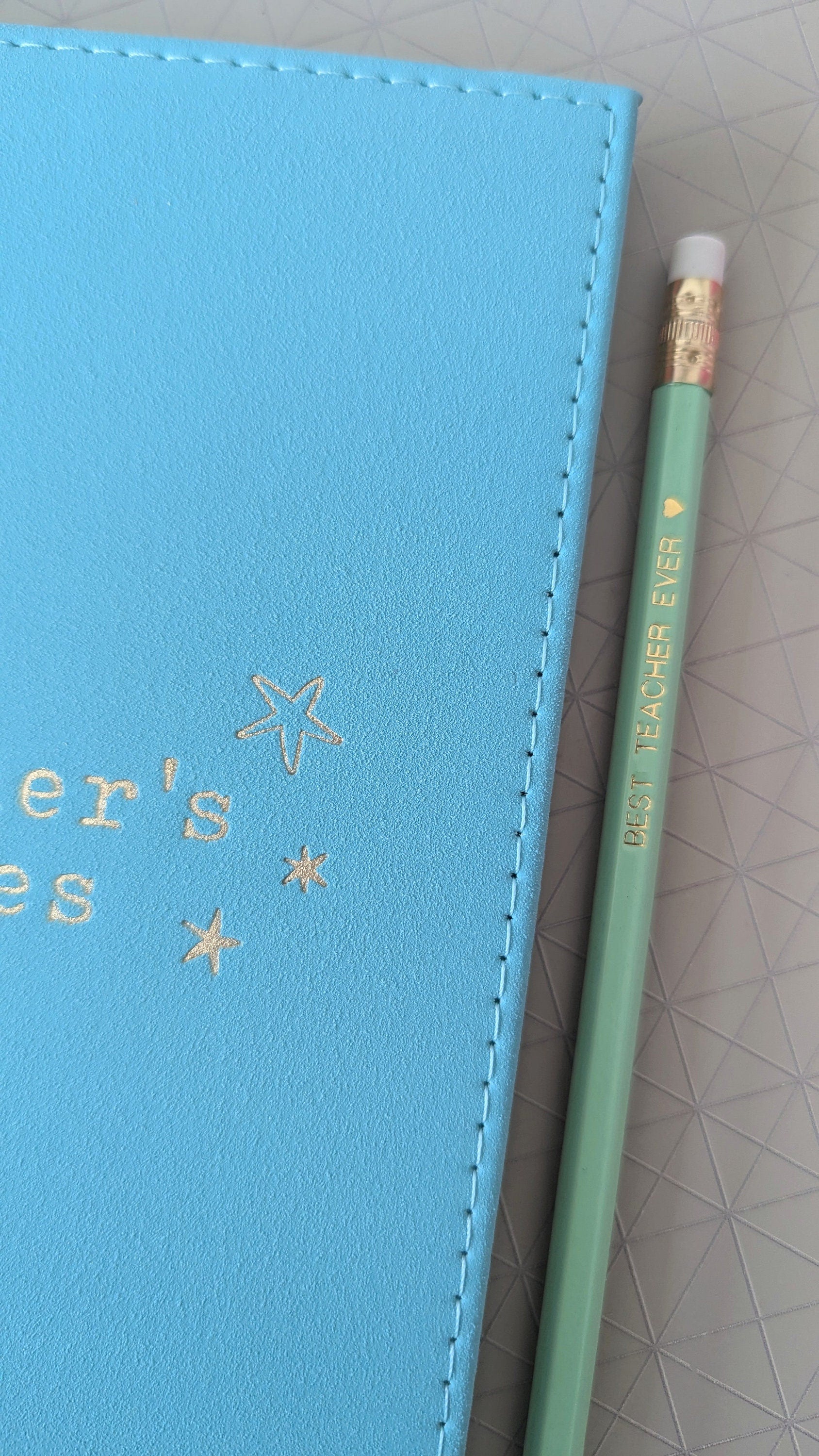 Personalised Notebook Teacher Gift | Thank You Gift for Teachers | Personal Class Gift | Best Teacher Ever | Note Pad | Teaching Assistant