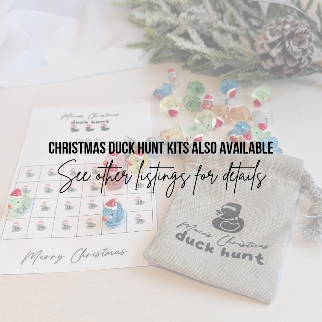Personalised Duck Hunt Birthday Party Game | Stocking Stuffer Gift | Family Game | Hide the Ducks | 100 Duck Challenge | Birthday Game