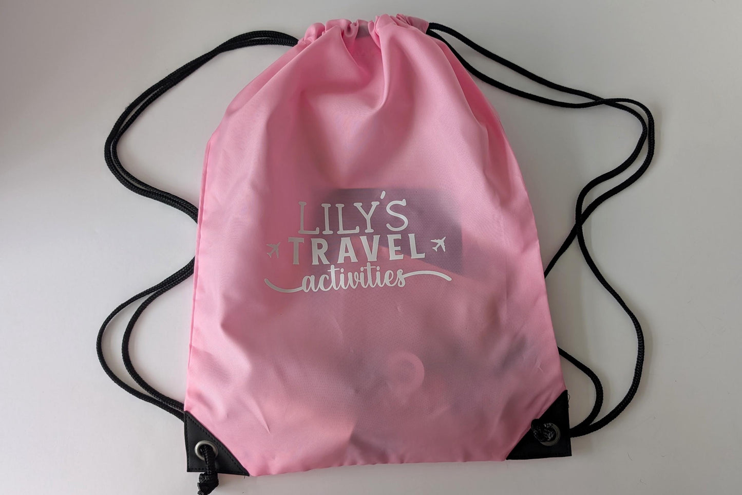 Personalised Travel Activities Bag | Fidget Toys | Toddler / Child Travel / Long Journey / Road Trip Ideas / Plane Ideas / Travel Ideas