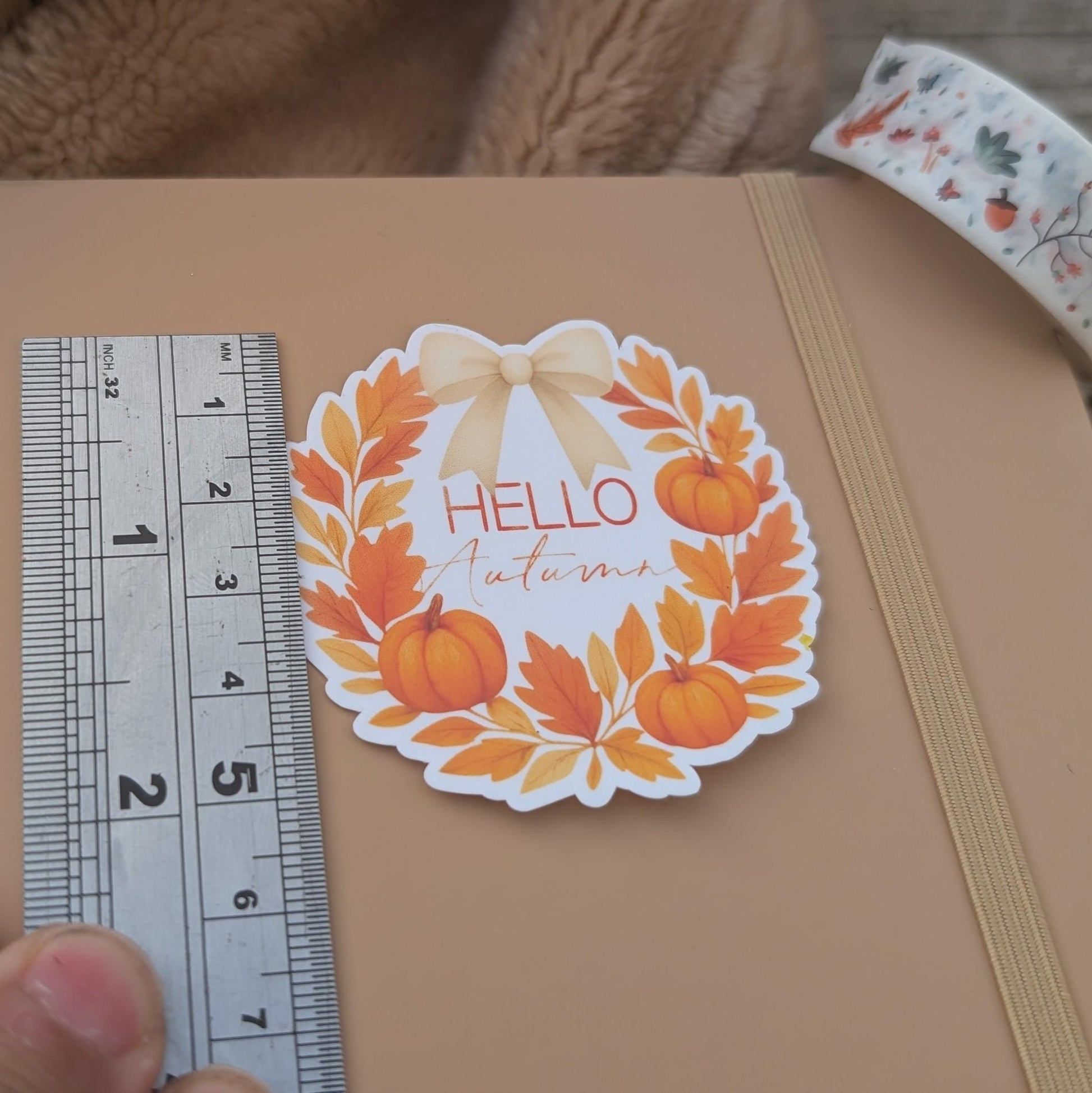 Autumn Vinyl Sticker Set | Fall Autumnal Planner Stickers | Junk Journal / Journalling Stickers / Waterproof Laminated Sticker Set