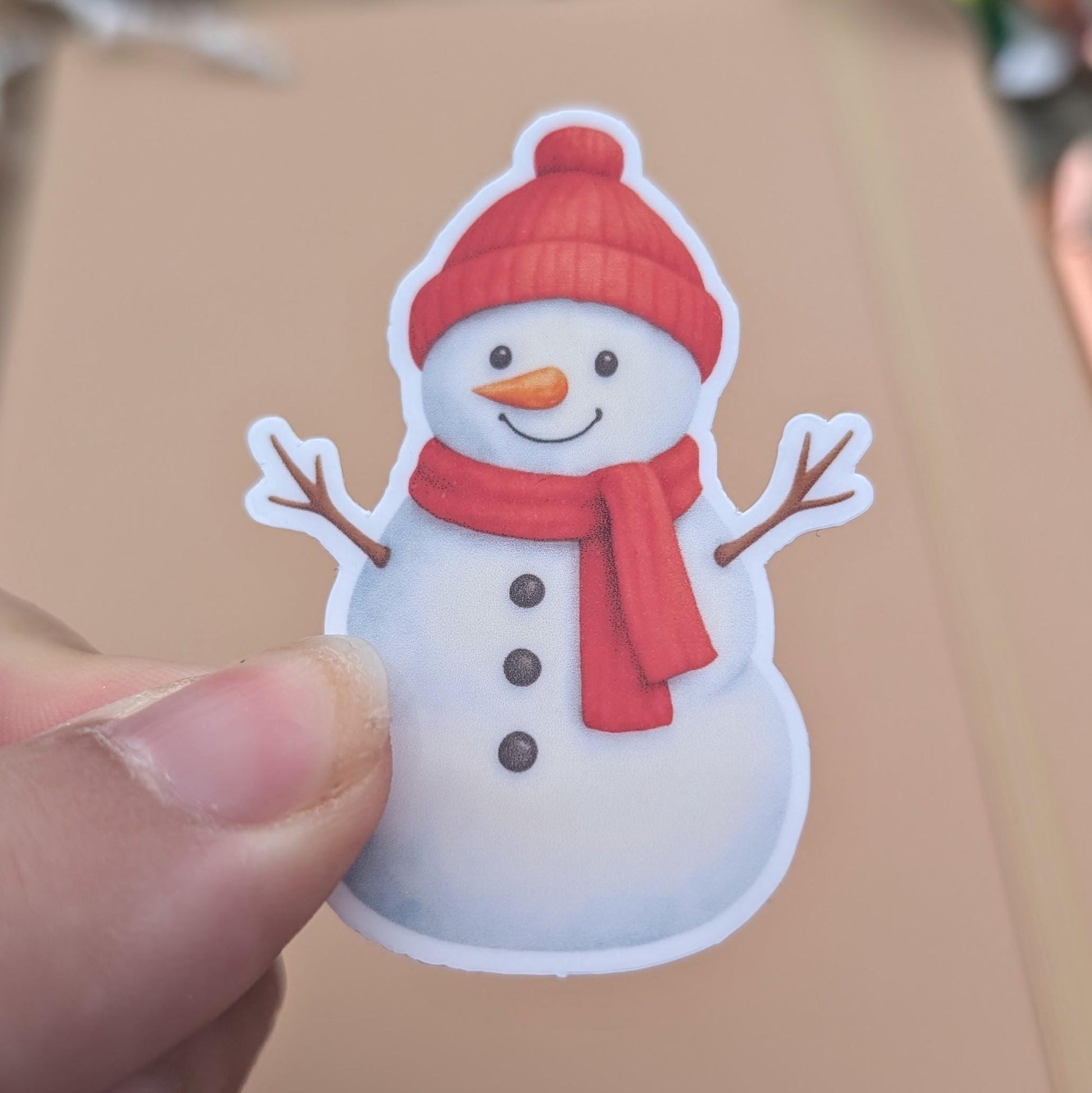 Winter Vinyl Sticker Set | Winter Christmas Planner Stickers | Junk Journal / Journalling Stickers / Waterproof Laminated Sticker Set