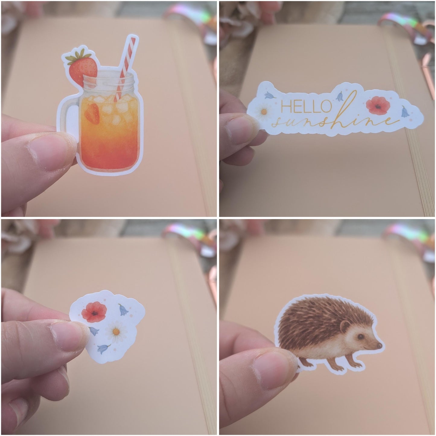 Summer Vinyl Sticker Set | Summer Holiday Planner Stickers | Junk Journal / Journalling Stickers / Waterproof Laminated Sticker Set