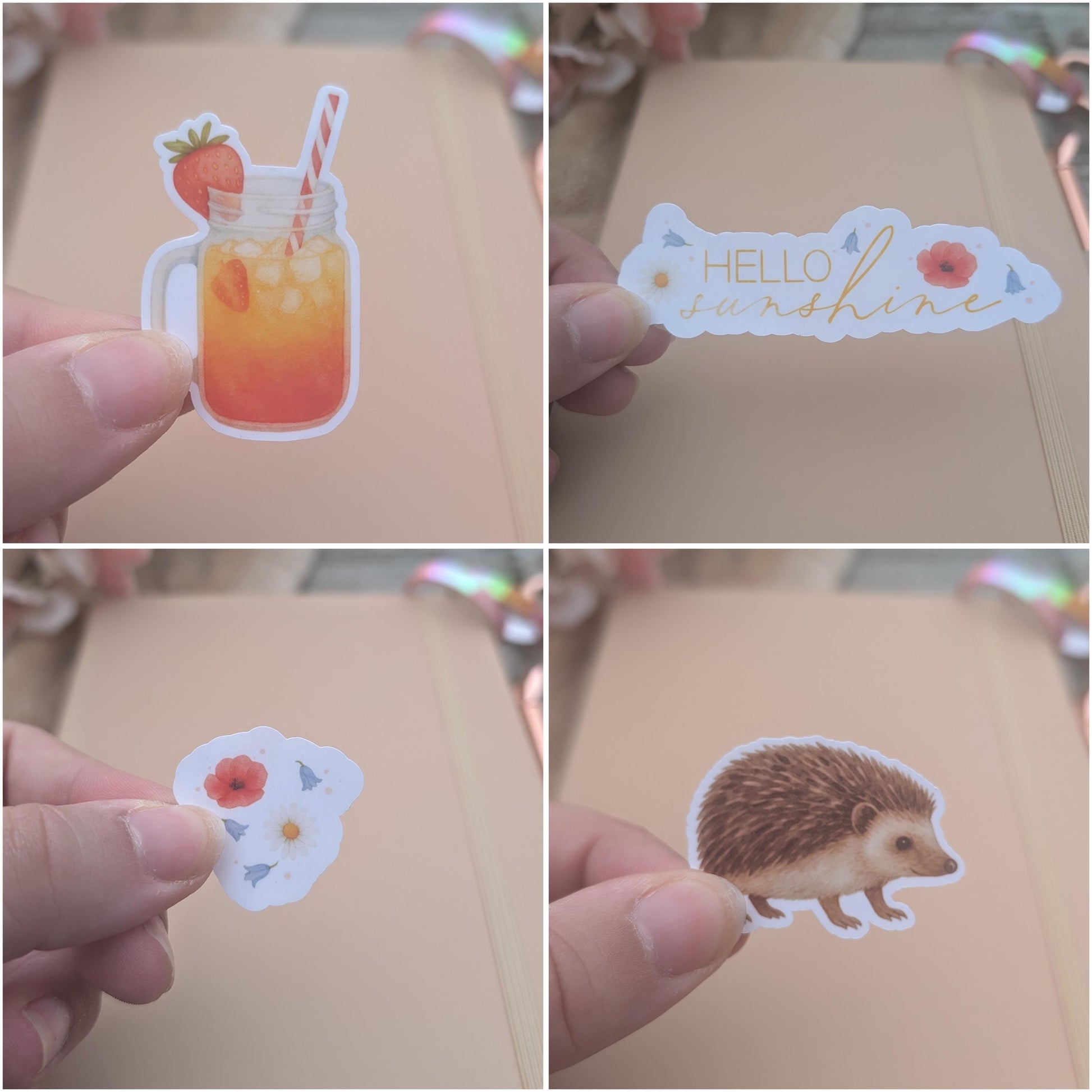 Summer Vinyl Sticker Set | Summer Holiday Planner Stickers | Junk Journal / Journalling Stickers / Waterproof Laminated Sticker Set