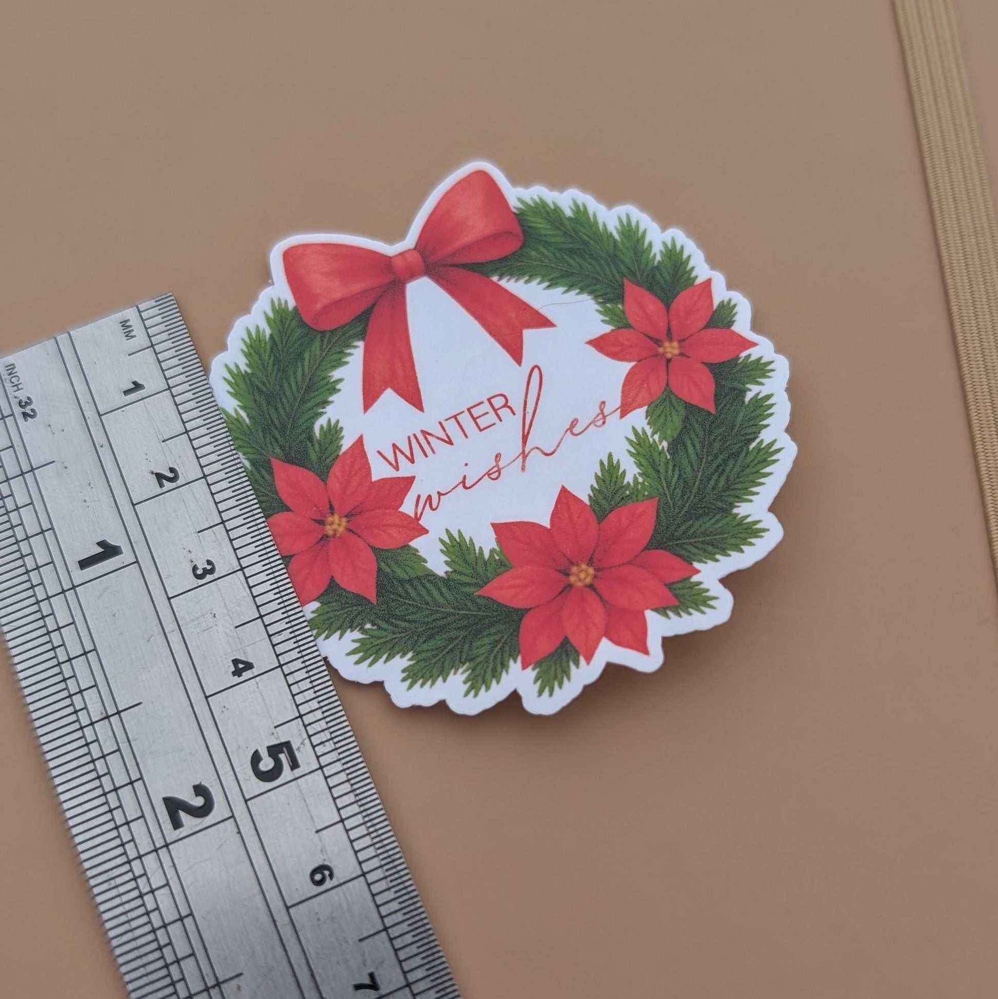 Winter Vinyl Sticker Set | Winter Christmas Planner Stickers | Junk Journal / Journalling Stickers / Waterproof Laminated Sticker Set