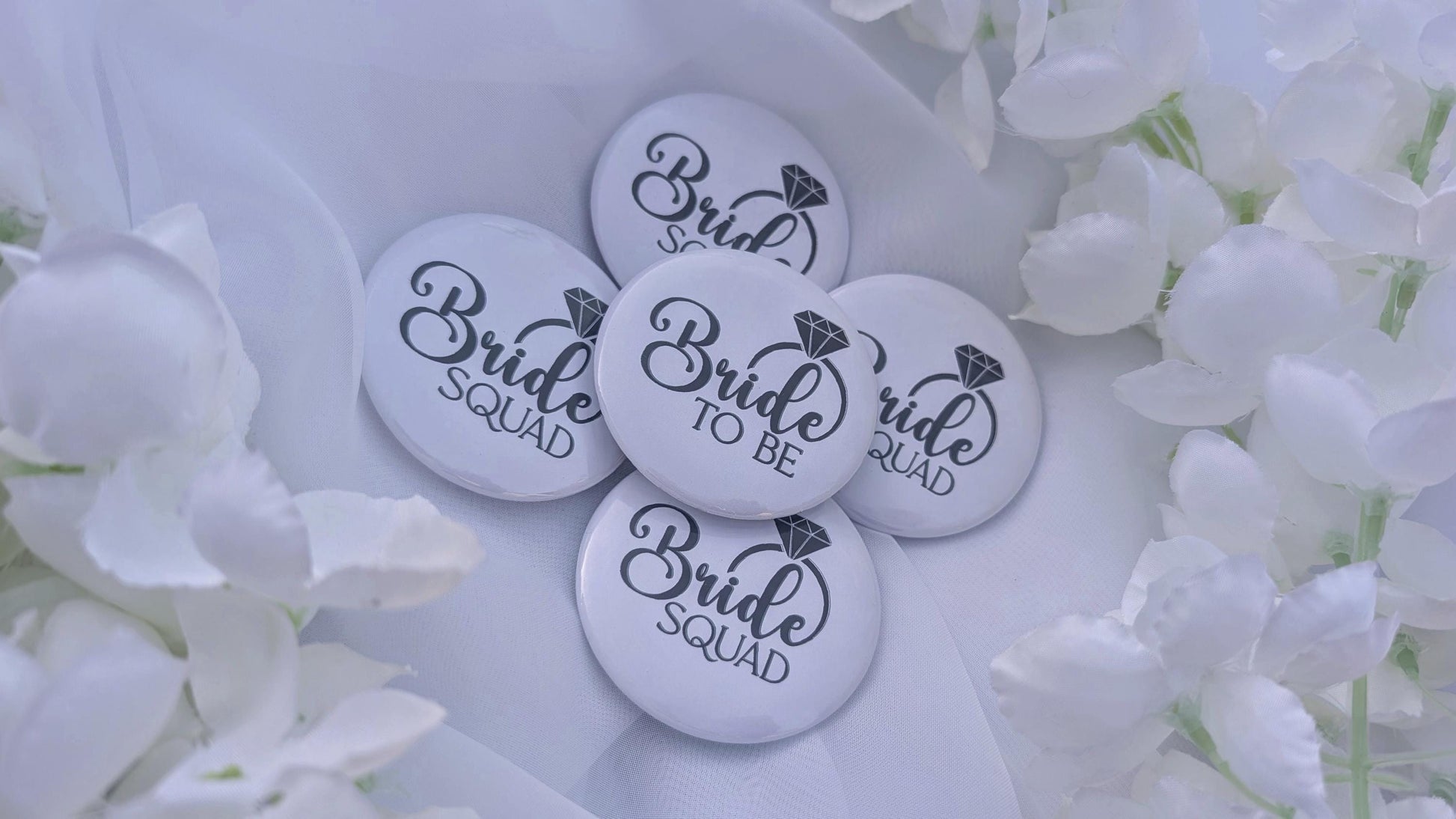 Personalised Hen Party Badge | Team Bride | Bride To Be | Bride Squad Badge | Hen Night Button Badge | Bachelorette Pin Badge