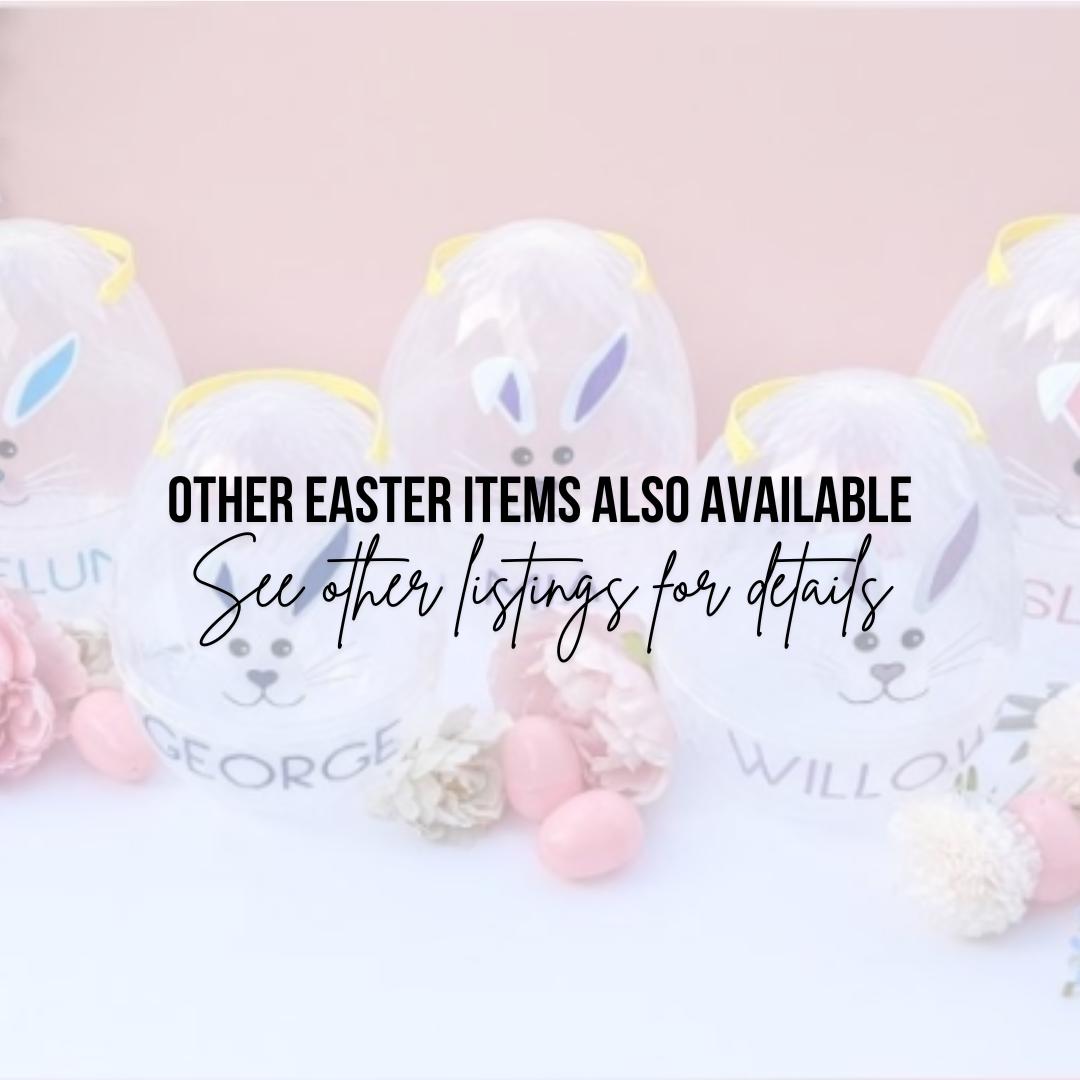 Personalised Easter Cup (16oz) | Bunny Cold Cup | Chick Cold Cup | Pastel 16oz Cold Cups | Easter Basket Stuffers | Kids Easter Gift