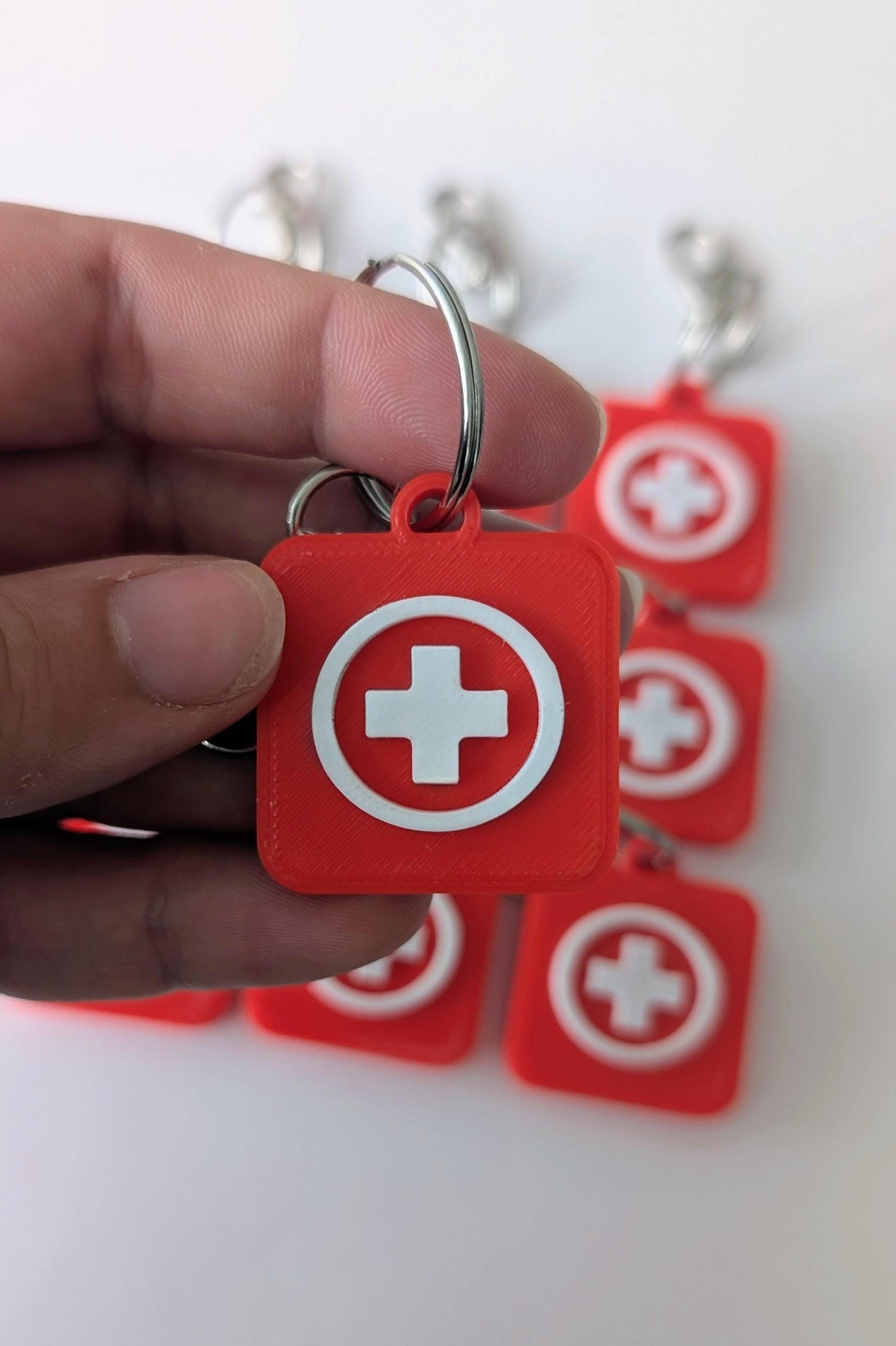 Medical Alert Keyring | Autism ADHD Deaf Hearing Impaired Diabetic | SEN Child Safety Tool | In Case of Emergency Service | NFC Keychain