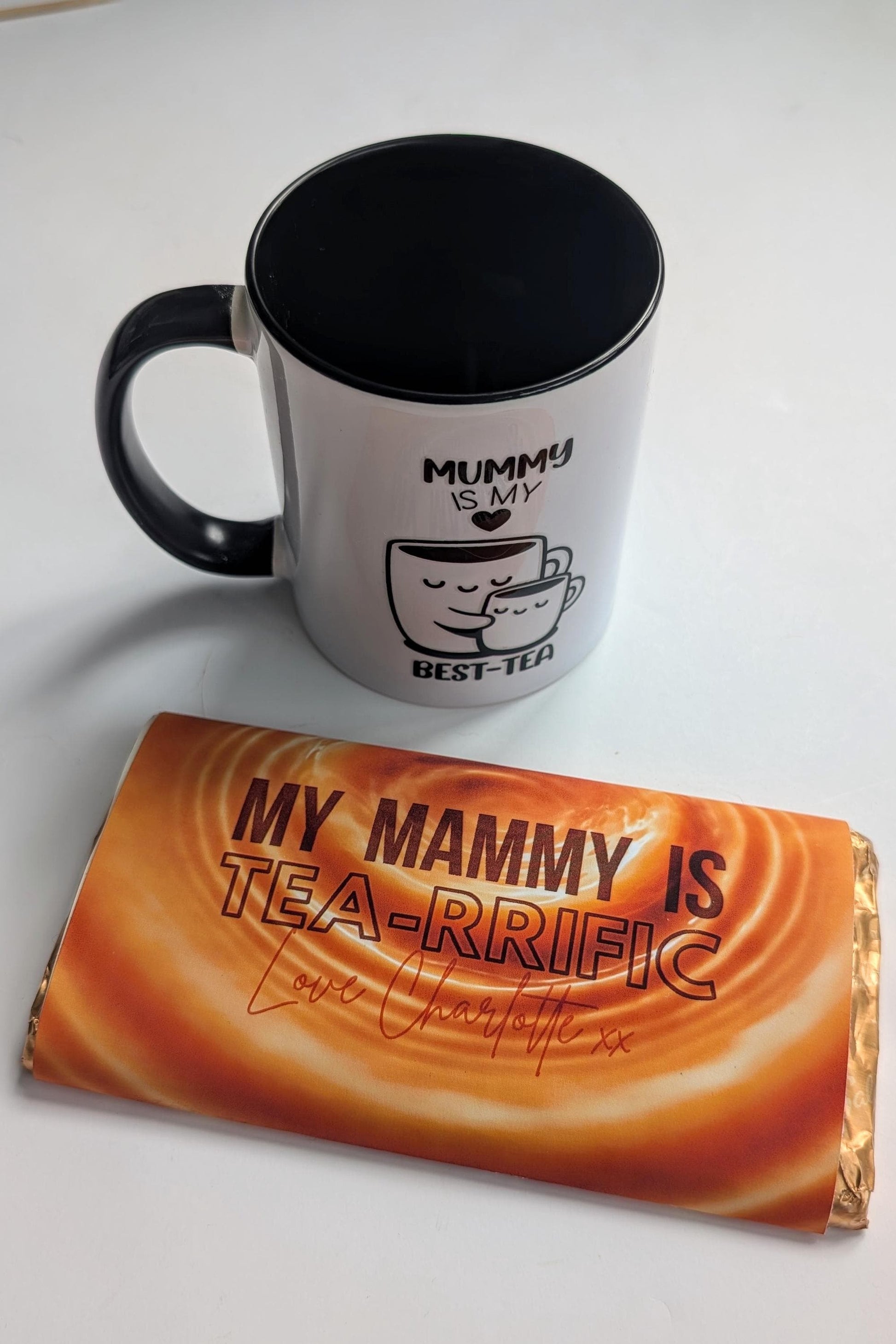 Personalised Mug | Mummy is My Bes-tea | Daddy I love you a latte | Mummy, Daddy, Grandad, Nana Gift | Coffee Mug | Tea Mug