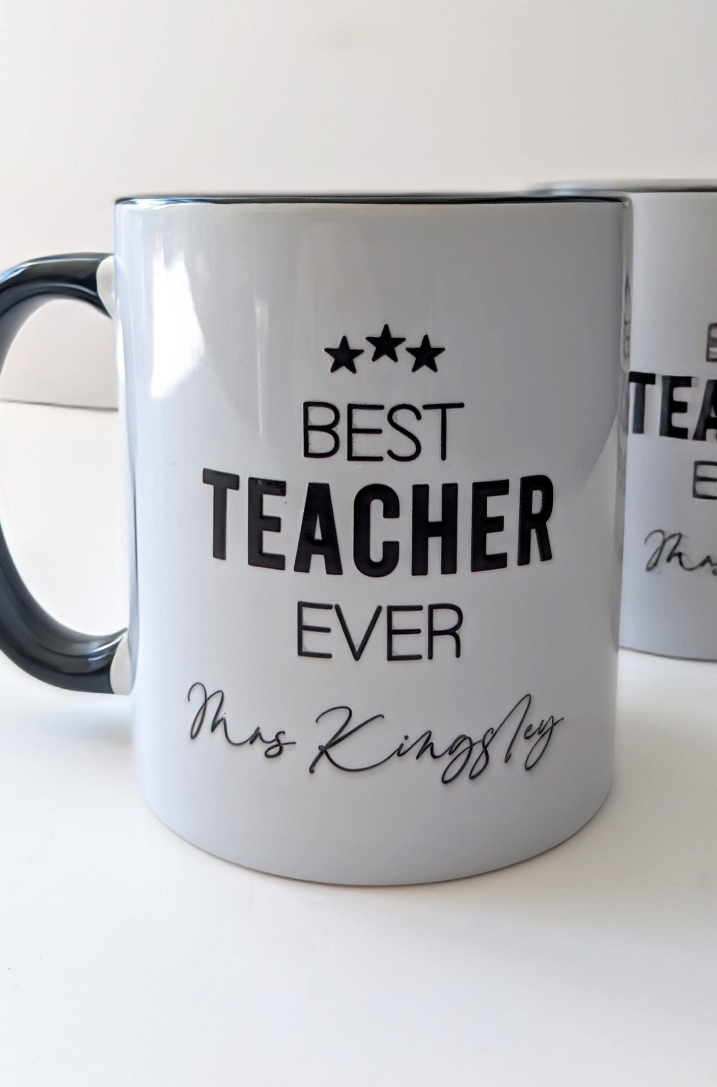 Personalised Best Teacher Ever Mug | End of Year Teacher Gift | Teacher Coffee Mug | Teacher Tea Mug | Teaching Assistant Mug