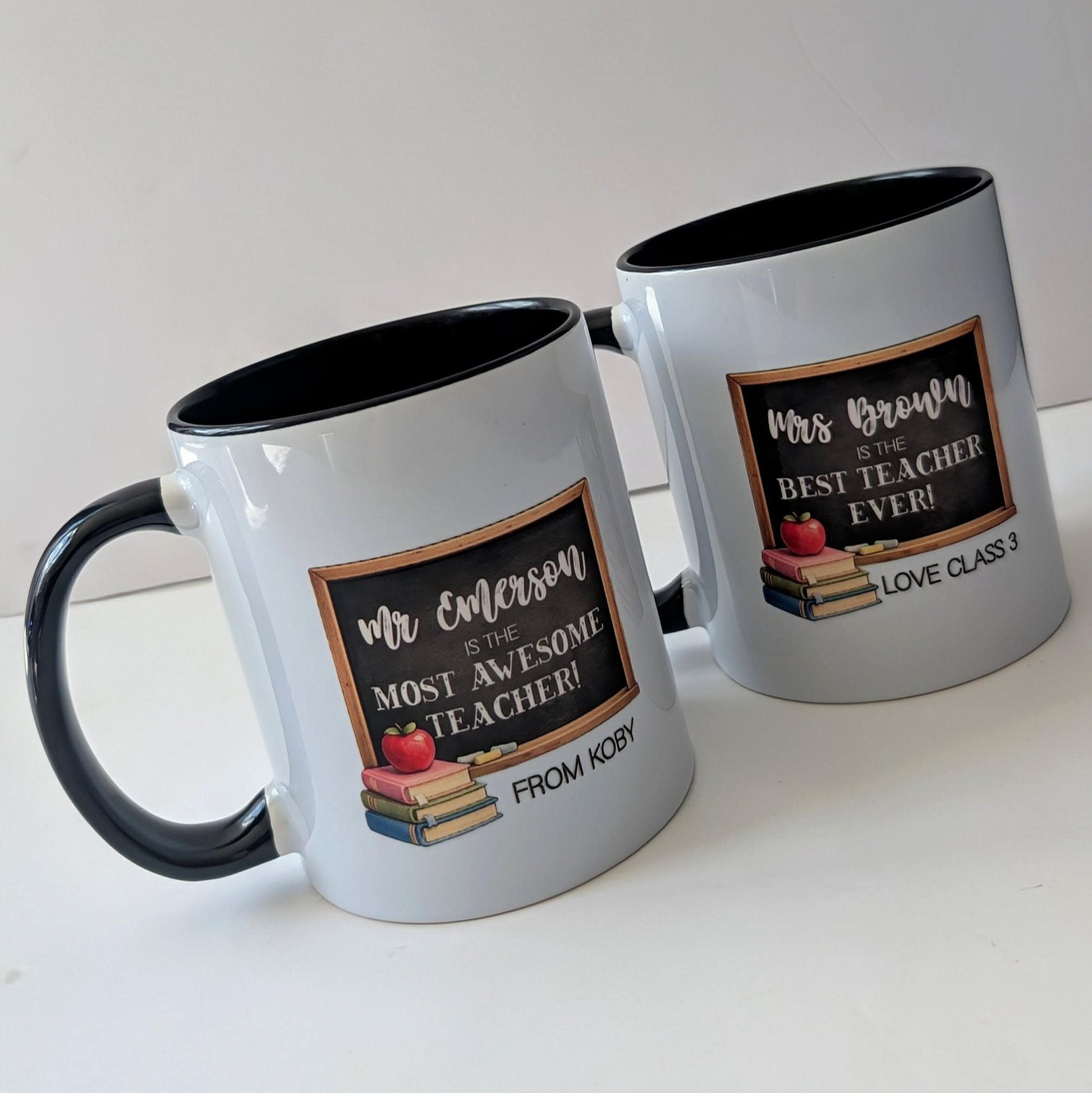 Personalised Best Teacher Ever Mug | End of Year Teacher Gift | Teacher Coffee Mug | Teacher Tea Mug | Teaching Assistant Mug