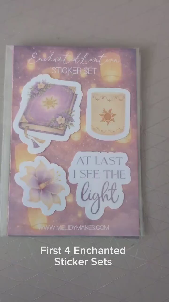 Enchanted Gem Sticker Set | Moana Inspired Planner Stickers | Junk Journal / Journalling Stickers / Waterproof Laminated Sticker Set