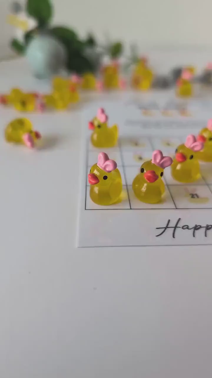 Personalised Easter Duck Hunt Party Game | Family Game | Hide Ducks | 24 Duck Challenge | Easter Basket | Easter Game | Easter Hunt