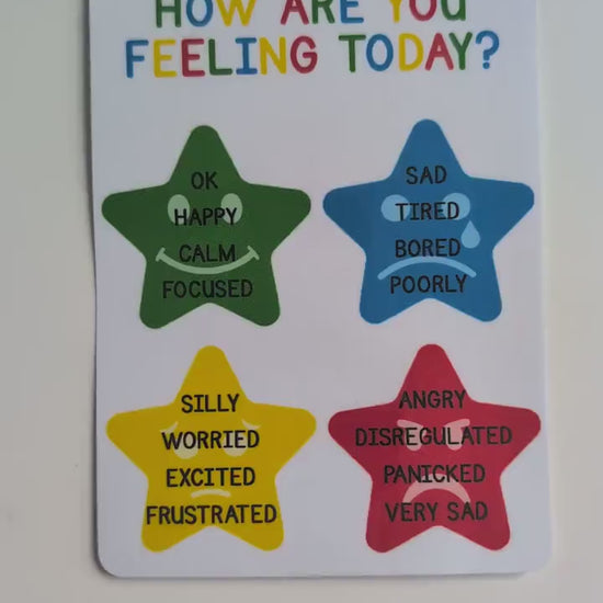 Emotion Regulation Keychain | Autism Mum Dad | Neurodivergent Support | Classroom Aid | Teacher Tool | SEN Parent