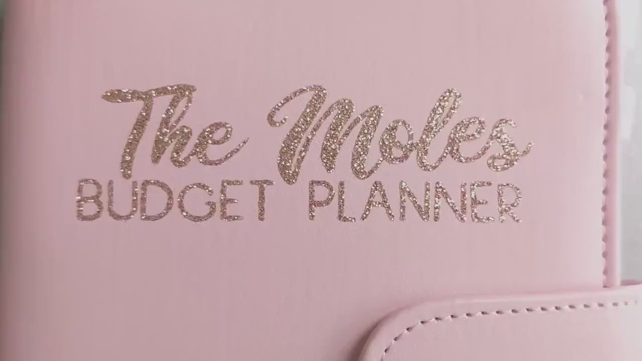 Personalised Family Budget Planner | New Year's Resolution | Envelope Method Budgeting | Cash Wallets | Financial Planning | House Warming