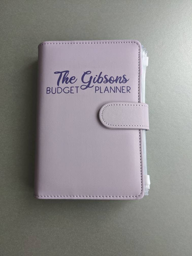 Personalised Family Budget Planner | New Year's Resolution | Envelope Method Budgeting | Cash Wallets | Financial Planning | House Warming