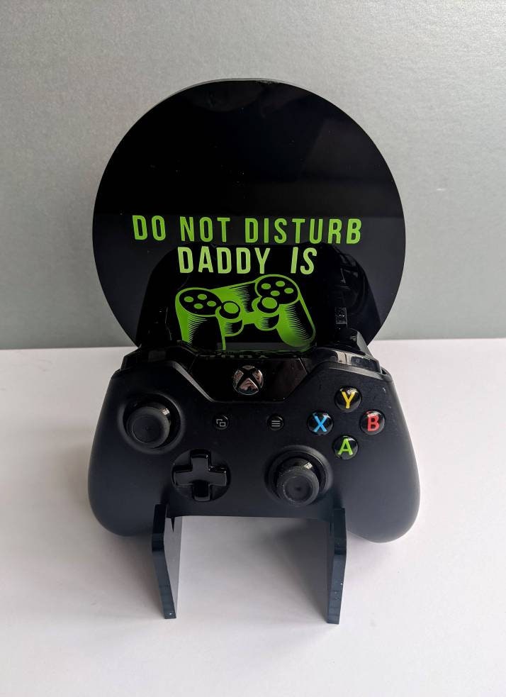 Personalised Gaming Controller & Headphone Stand | Xbox / PlayStation Compatible Stand | Gamer Gift | Video Game Lover | Son Brother Husband