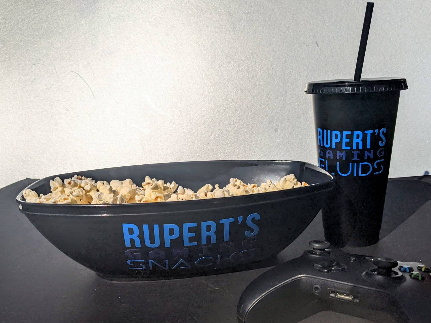 Personalised Gaming Snack Pot  and Drinks Cup | Gaming Accessories| Xbox / PlayStation | Gamer Gift | Video Game Lover | Son Brother Husband