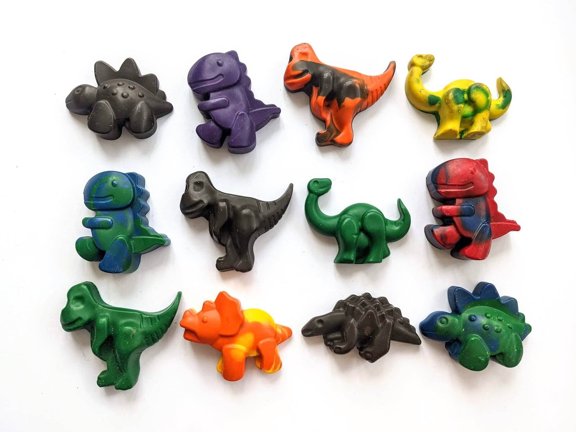 Jumbo Dinosaur Crayons, Set of Three | Mark Making | Infant Gift |Child Gift | Dino Lover | Boy Gift | Girl Gift | Arts and Crafts | Toddler