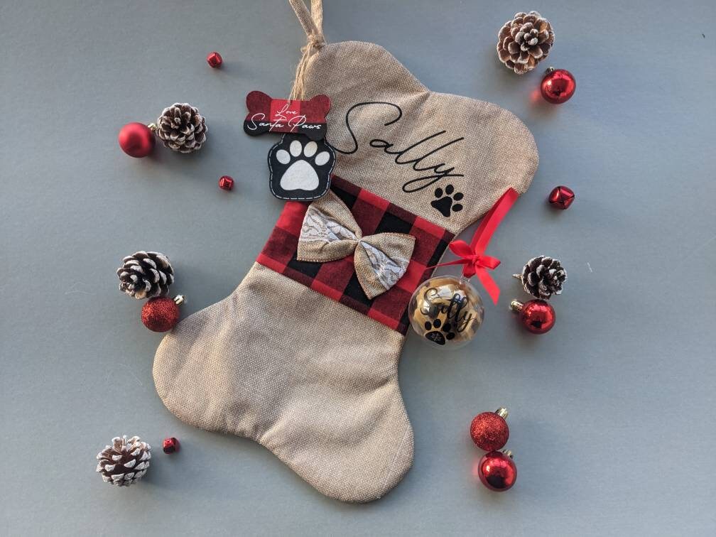 Personalised Christmas Dog Treat Bauble | Christmas Decorations | Christmas Gifting | Pet Dog Gift | Dog Treats Xmas | Fillable Bauble