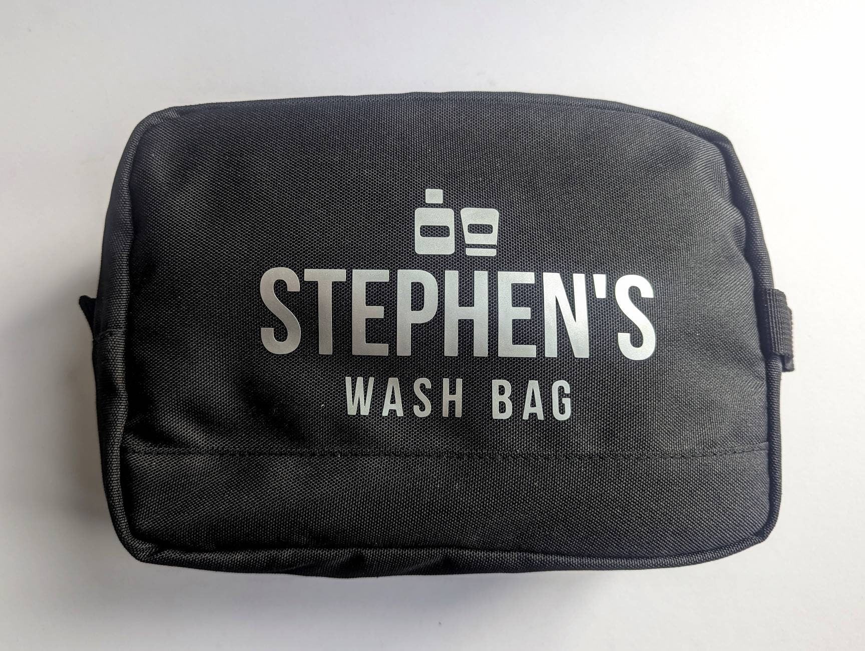 Personalised Wah Bag Shave Kit | Mens Toiletry Bag | Father's Day Gift | Male Grooming | Travel | 100% Recycled Material - Eco Friendly