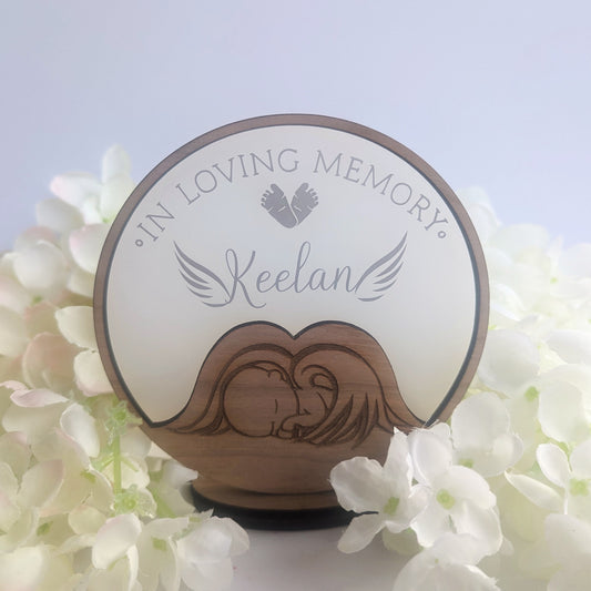 Personalised Baby Loss Memory Tea Light Holder | Memory Gift | In Loving Memory | Memorial Candle | Loved one | Memory candle | Condolence